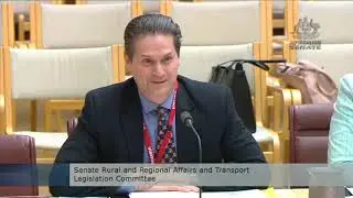 Inquiry into oversight of Department of Infrastructure, Regional Development and Cities (2018-12-03)