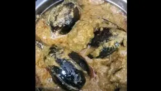 వంకాయ కొబ్బరి ముట్టిల మసాల కూర❤️