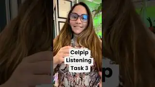 CELPIP Listening Task 3.Focus on:&ndash; the main idea&ndash; steps or sequences & key details. #celpip
