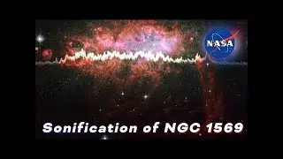 Sonification of NGC 1569