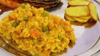 Bengali Moong dal Khichdi No Onion and Garlic Niramish Khichudi 