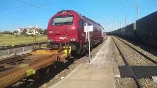 Comboio da Takargo em Vilar Formoso - 30jun20