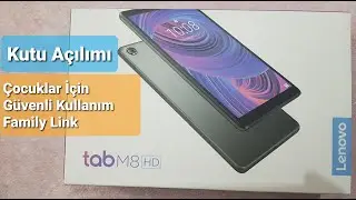 İnternet Kabus Olmasın LENOVO Tab M8 Tablet Kurulum İnceleme Canlı ders için