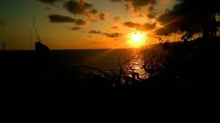 Timelapse Sunset Pantai Kesirat Girisubo Gunungkidul Yogyakarta