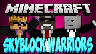 NEW Minecraft SKYBLOCK WARRIORS SERVER