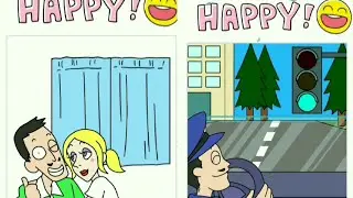 Draw Happy Police | All Level Gameplay | iOS  Android | Day 13-28 |