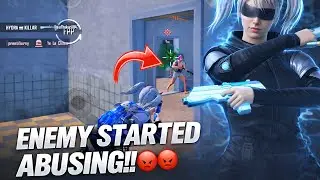 ENEMY STARTED ABUSING ME!!😱😱 | Solo vs Squads🔥🔥 | BGMI 🔱