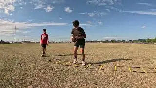 QB Training with 11 year olds :)