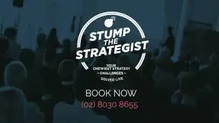 Stump The Strategist Reel - Australian Keynote Speakers