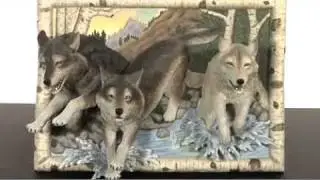 Wolf Wall Art Decor - 