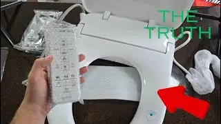 Everything you need to know about this ALPHA BIDET UX Pearl Bidet Toilet Seat...