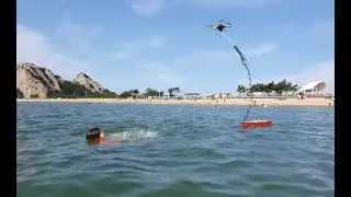 Drone Surf Rescue with SplashDrone 3+