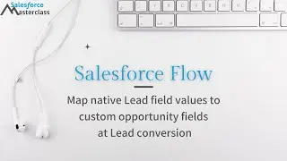 Map native lead fields to custom opp fields with Flow