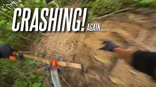 Riding Fast and Crashing! Analog Day! Bukit Kiara - Stumpjumper Evo!