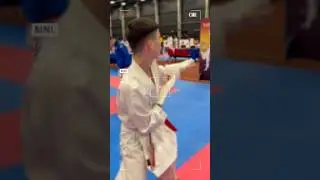 Kanzen Karate Scotland competing at Day 3 of the 2025 WUKF European Karate Championships - Latvia.