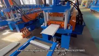 V groove siding roll forming machine soffit panel roll former