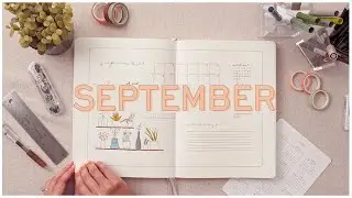 September Bullet Journal 2020 | Plan with Me | Water Your Plants