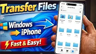 How to Transfer Files from Windows Laptop to iPhone (Easy Methods)