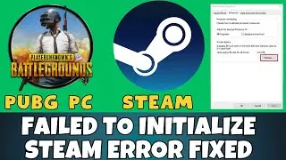 How To Fix XB Error PUBG PC Failed To Initialize STEAM Error ! 100% SOLVED 2023 ✅