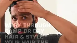 How to Apply Hair Wax For Style