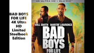 Bad Boys for Life (Amazon Exclusive SteelBook) 4K Ultra HD + Blu-ray unboxing
