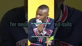 DaBaby Shoots His Shot During an Interview 😂