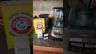 DIY: First timer making Laundry Detergent in a Ninja