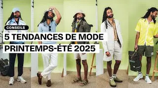 🌞 5 Tendances Mode Homme Printemps-&Eacute;t&eacute; 2025 &agrave; Adopter D&egrave;s Maintenant !