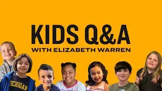 Kids Q&A #4 | Senator Elizabeth Warren Answers Questions About Coronavirus