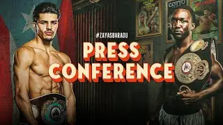 Xander Zayas vs Abass Baraou | PRESS CONFERENCE