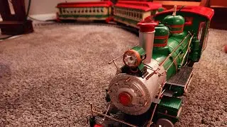 Bachmann Large Scale Holiday Special Christmas Train and Trolly Setup 2023