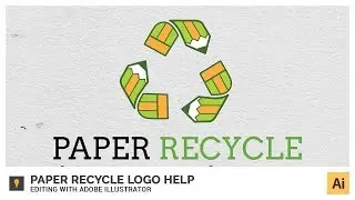 Paper Recycle Logo Help - Editing with Adobe Illustrator
