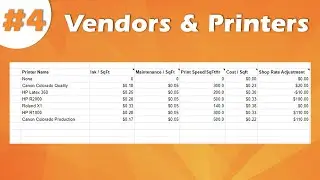 Wide Format Sign Pricing Calculator  | Part 4: Vendors & Printers