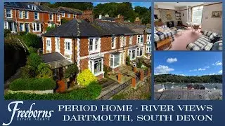 Take The Tour Of This Period Home In Dartmouth South Devon With It's Wonderful Dart River Views