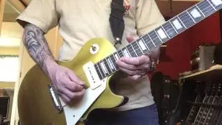 Demo:  Rosser Guitars '54 Singlecut Goldtop with Manlius Howlin' Goat P90s