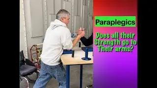Wheelchair man pull Pro Armwrestler! #shorts #armwrestling