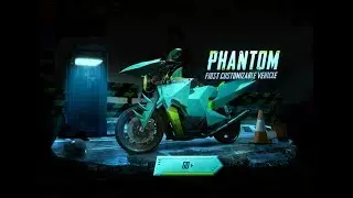 Phantom 👻 Motorcycle Upgraded to Max level | PUBG Mobile | PUBG INFO