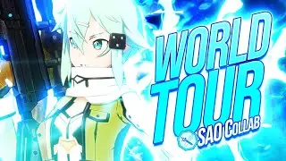 LESS WORLD TOUR, MORE RANT VIDEO. FULL SAO TEAM VS CHALLENGE STAGES! (Slime: Isekai Memories)