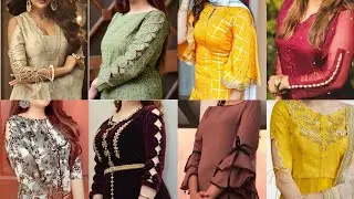 Kurti Sleeves Design/Suit ke baju ke design/kurti baju design/dori sleeves/sleeves design for suit