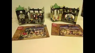 Lego Harry Potter Review: Chamber of Winged Keys & Snape's Classroom 2001