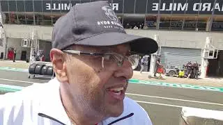 Blagging our way onto the pit lane wall at Classic Le Mans 2025