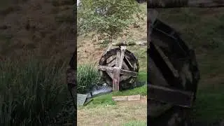 Moat hause waterwheel