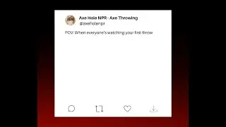 First Time Axe-Thrower??