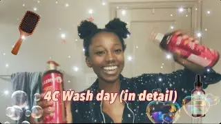 Easy 4C Wash Day Routine || No Tangles/breakage, Ensures Hair Growth|| #bxeetalksalot