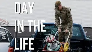 A Day in the Life of a 319 CES Plumber at Grand Forks AFB