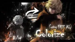 Colorize Images using Free AI (black and white to colors!)