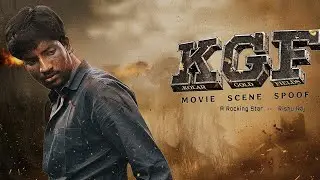 KGF CHAPTER 1 || Movie Spoof || Rocky Bhai Entry Scene -- RECREATION SERIES 