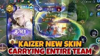 KAIZER WITH NEW FLAWLESS SKIN 🔥 ENHANCED ATTACK TURNS INTO DEADLY TRUST! HONOR OF KINGS
