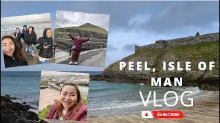 Ramsey Beach + PEEL, Isle of Man Adventure