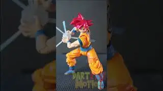 Goku Kamehameha Stop Motion but every frame is a different Action Figure